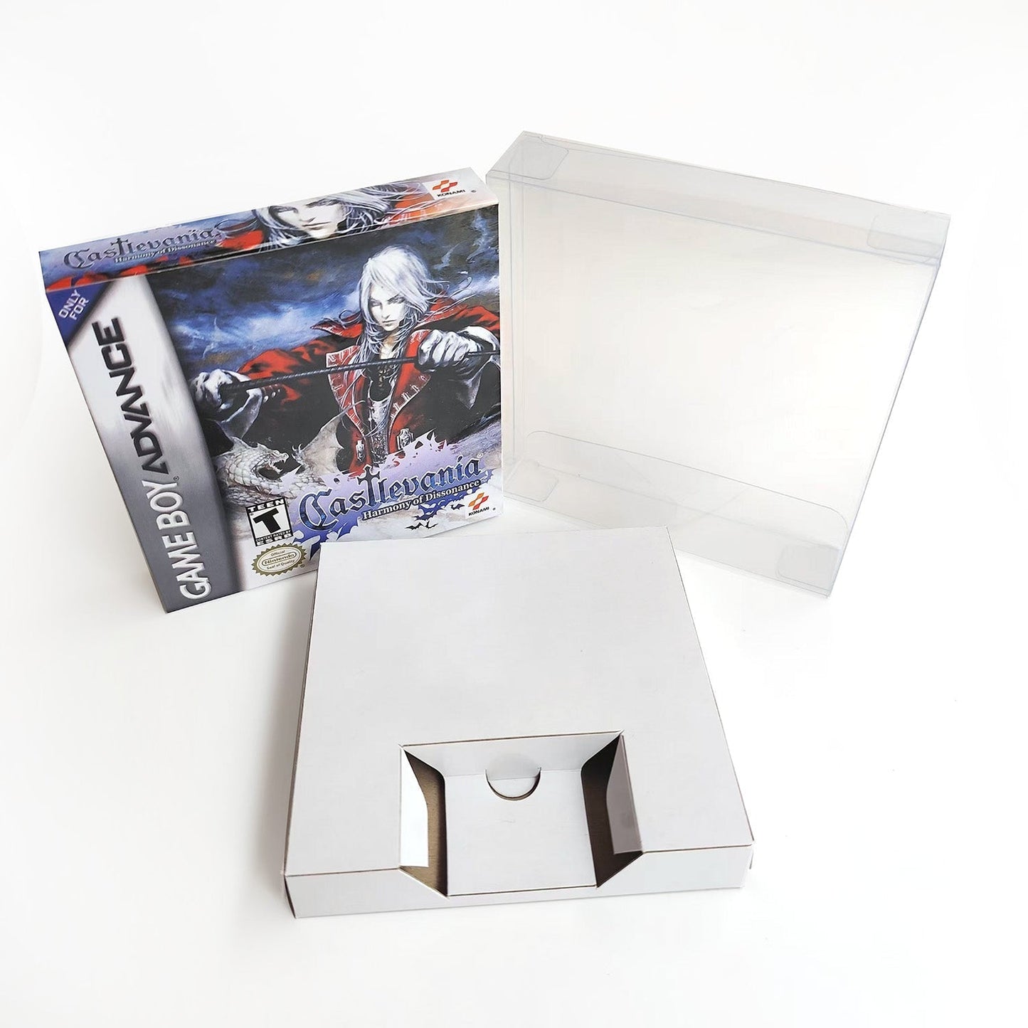 Castlevania: Harmony of Dissonance – GBA Game Cartridge (With Tray, Box & Manual) - Romcarts