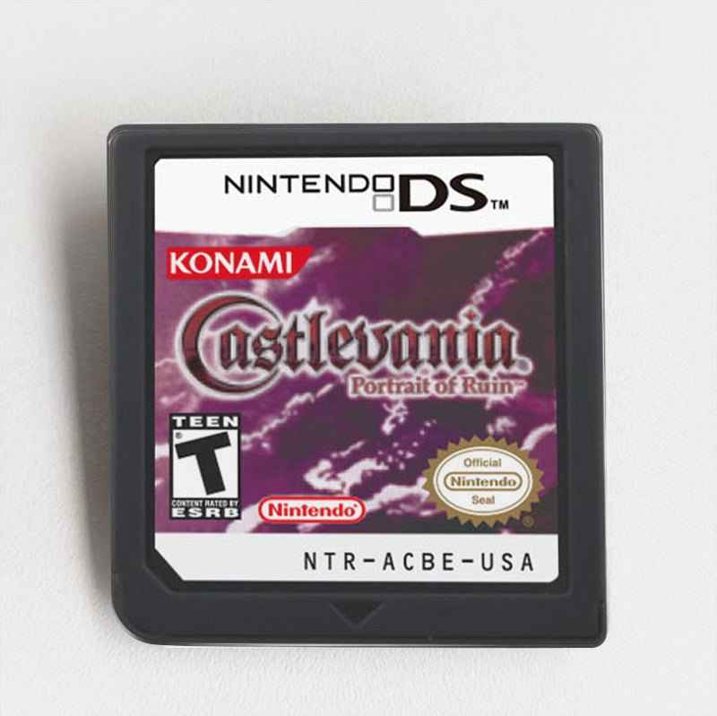 Castlevania Portrait of Ruin Game Case & Cart