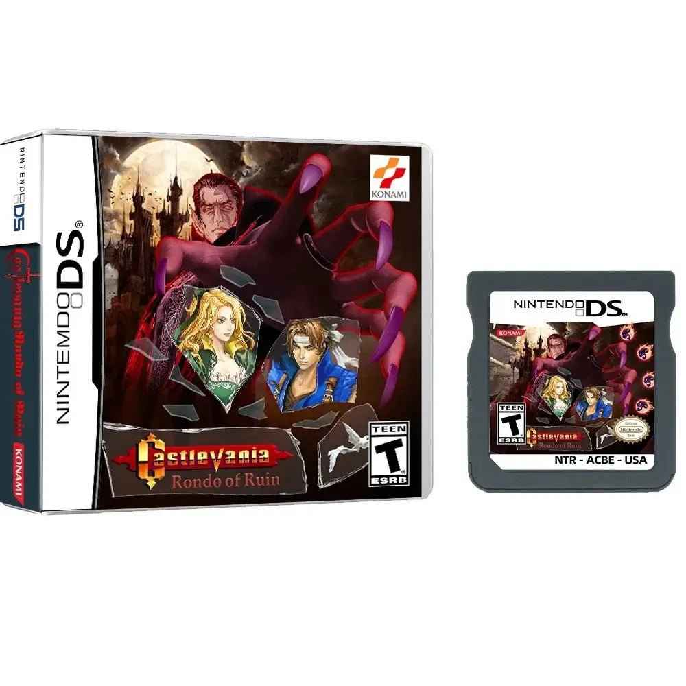 Castlevania: Rondo of Ruin – Nintendo DS Game Cartridge (With Box, No Manual)