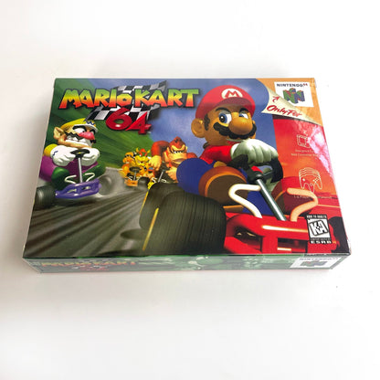 Mario Kart Game With N64 Case & Cart