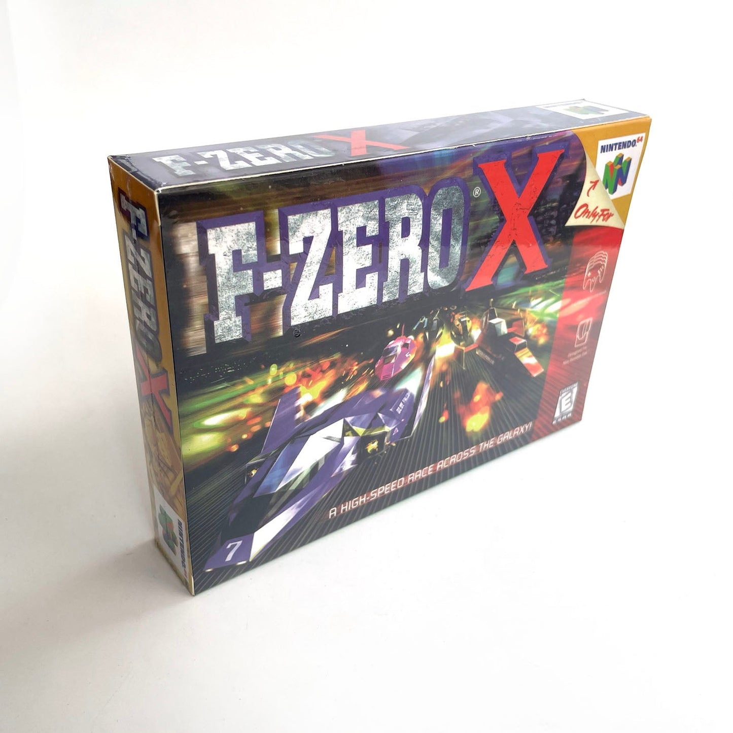 F-Zero X Game With N64 Case & Cart