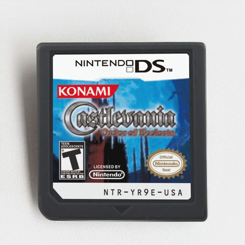 Castlevania Order of Ecclesia Game Case & Cart
