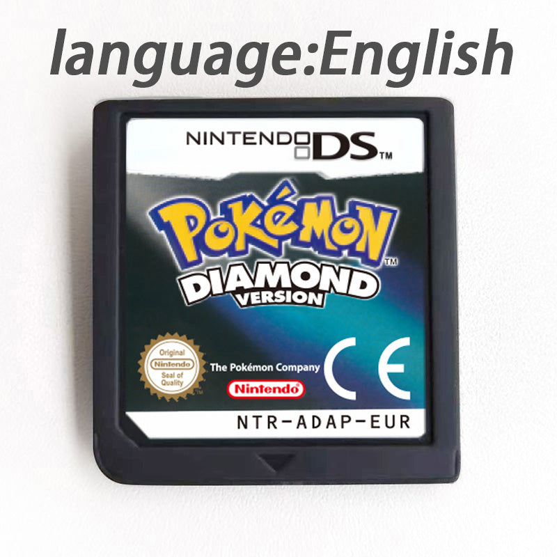 Fra Esp Noe Ita Pokemon Heartgold Soulsilver Platinum Diamond Pearl Version Game Case & Cart (EUR)