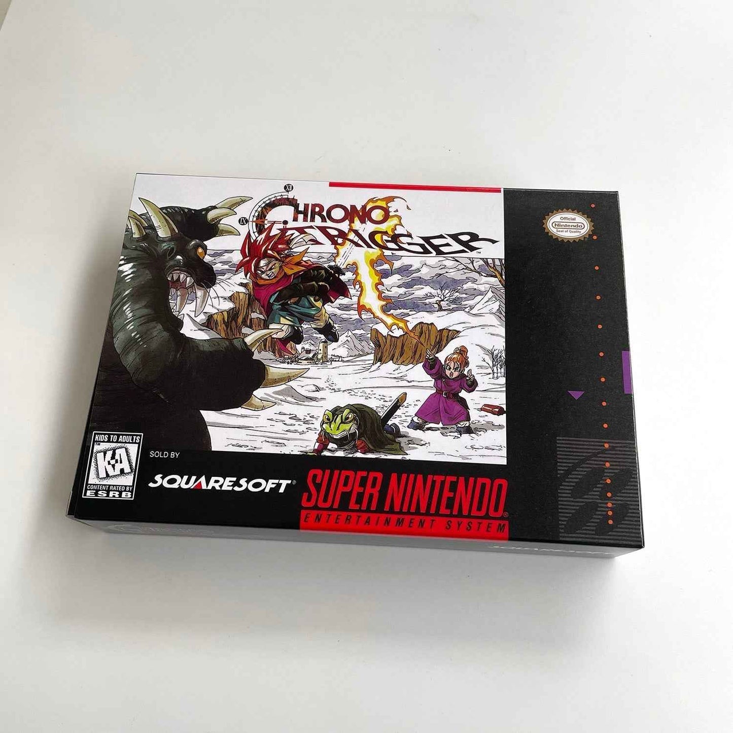Chrono Trigger (USA) – SNES Game Cartridge (With Tray, Box & Manual)
