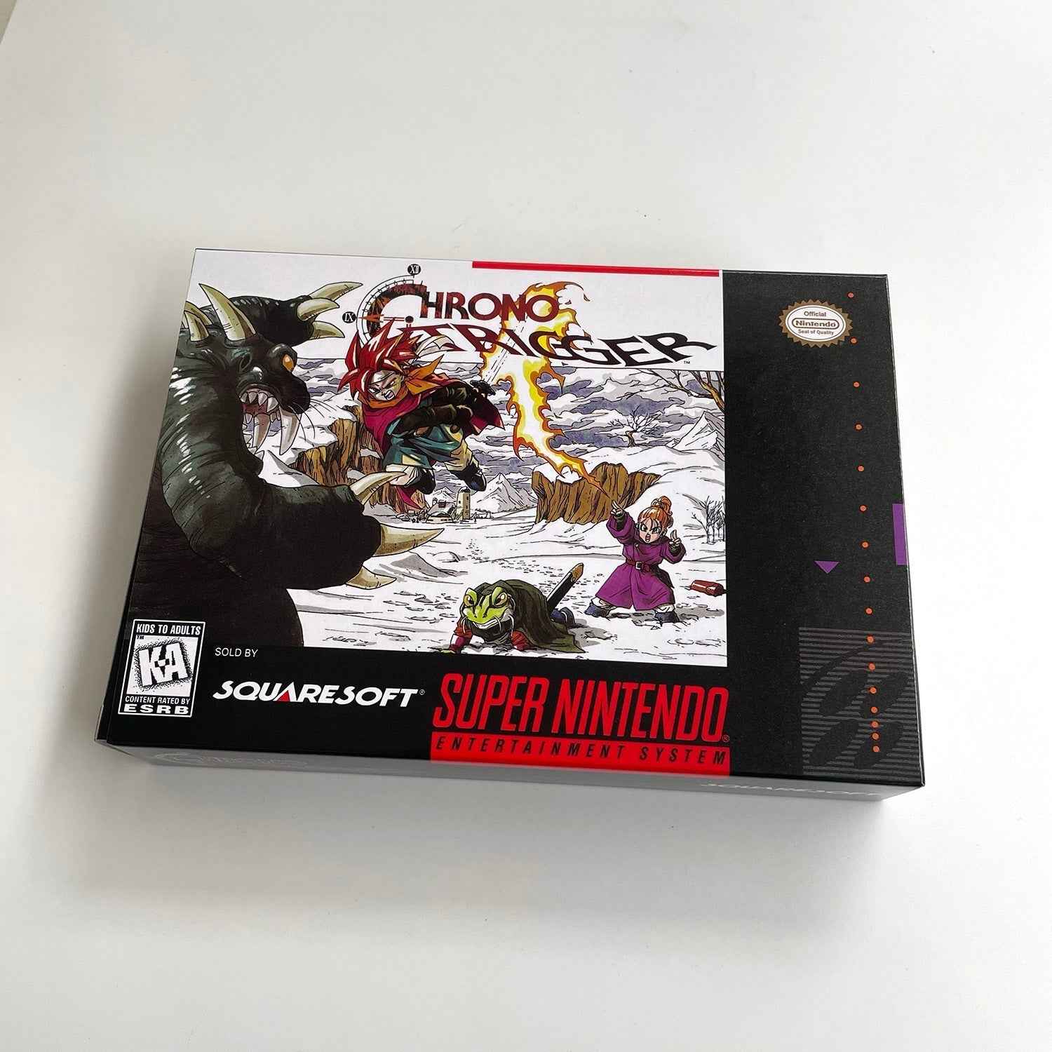 Chrono Trigger (USA) – SNES Game Cartridge (With Tray, Box & Manual)