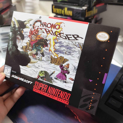 Chrono Trigger (USA) – SNES Game Cartridge (With Tray, Box & Manual)