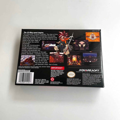 Chrono Trigger (USA) – SNES Game Cartridge (With Tray, Box & Manual)