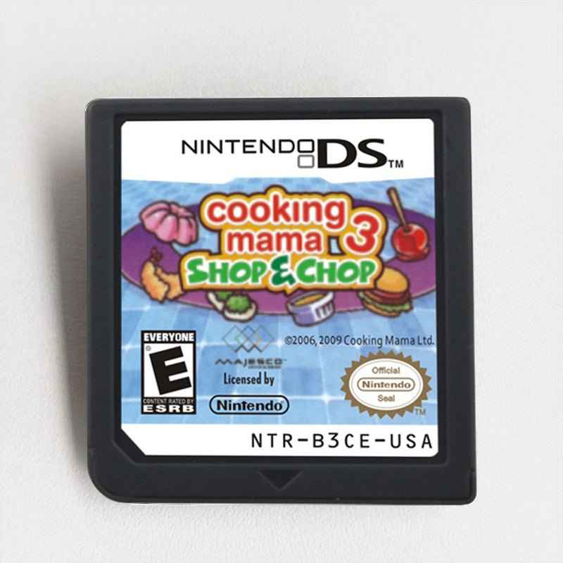 Cooking Mama 3 Ds Shop Cook 100+ Recipes & Multiplayer Fun Game Case & Cart