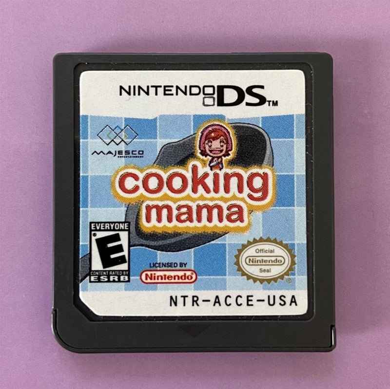 Cooking Mama Ds Casual Game – Chop Stir and Unlock Rewards Game Case & Cart