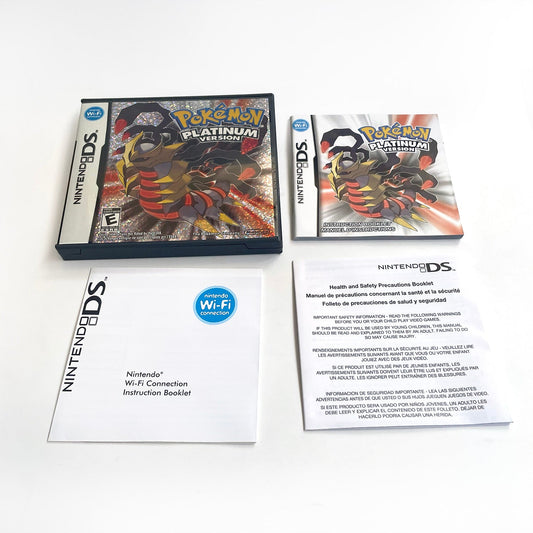 Pokemon English Platinum Version Game with Case & Cart (USA)