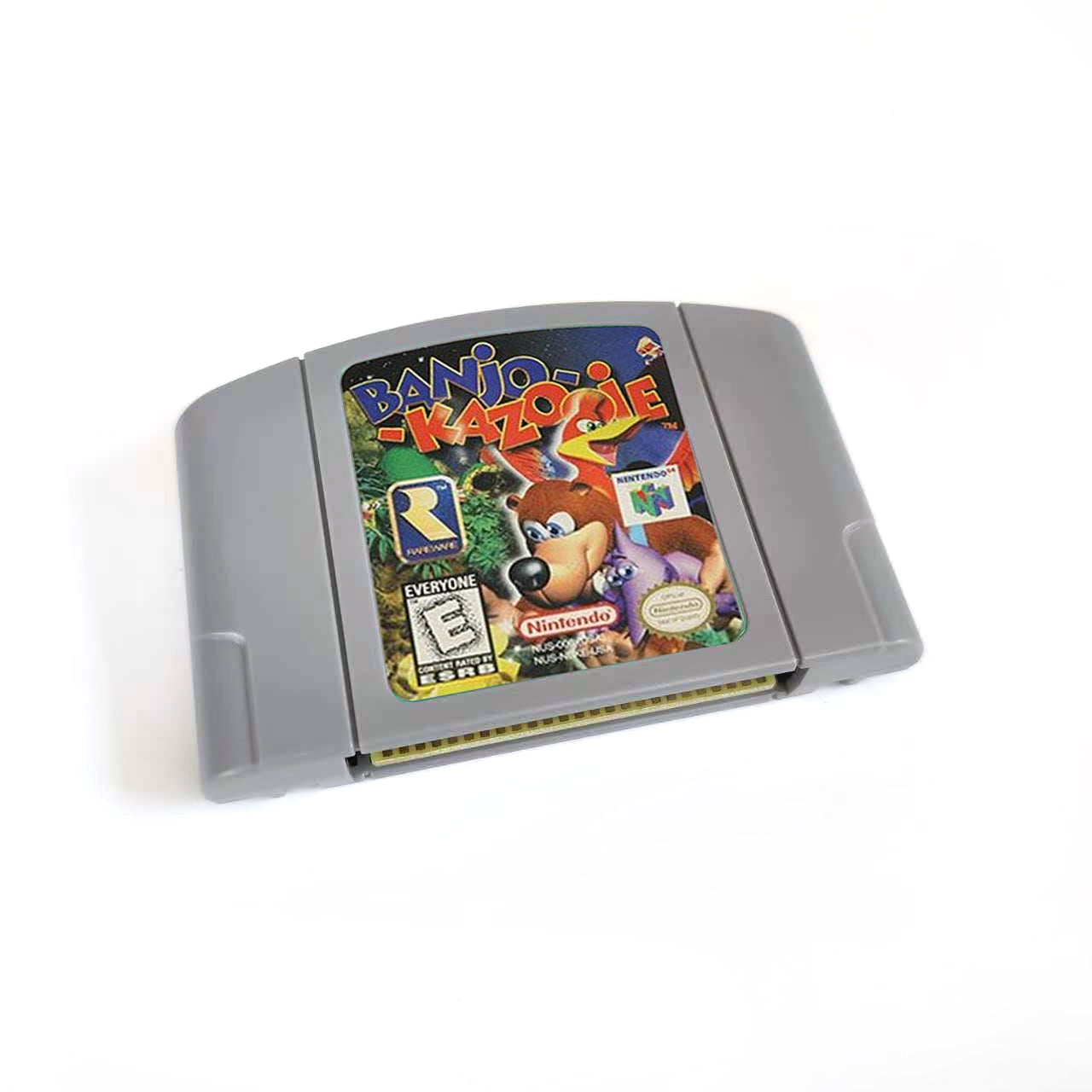 Banjo Kazooie Game With N64 Case & Cart