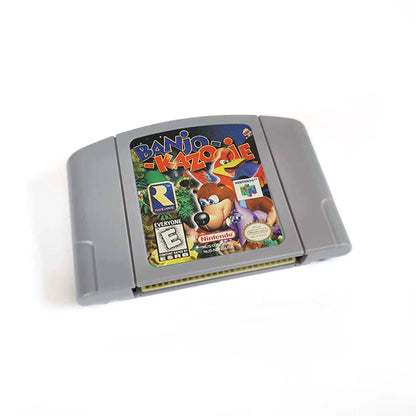 Banjo Kazooie Game With N64 Case & Cart