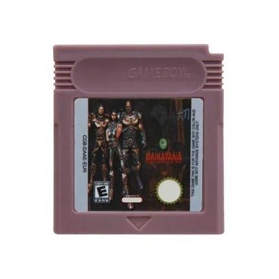 Daikatana Game Boy Color Cartridge (2000) | Retro GBC Action Game - Romcarts