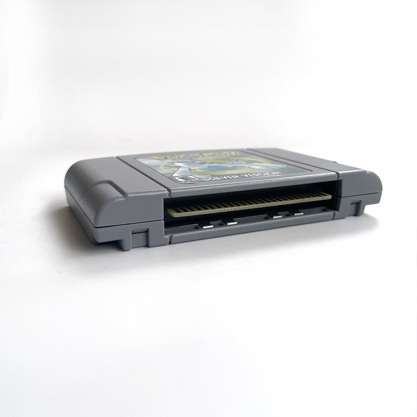 Pokemon Silver Version Game With N64 Case & Cart