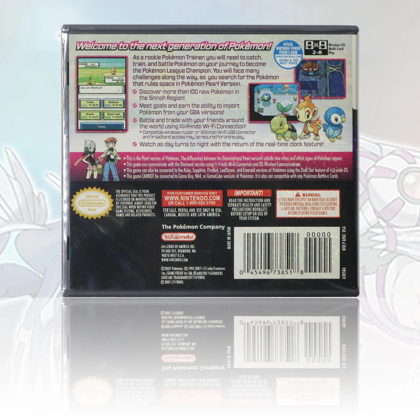 Pokémon Pearl Version – Nintendo DS (USA | English) Romcarts