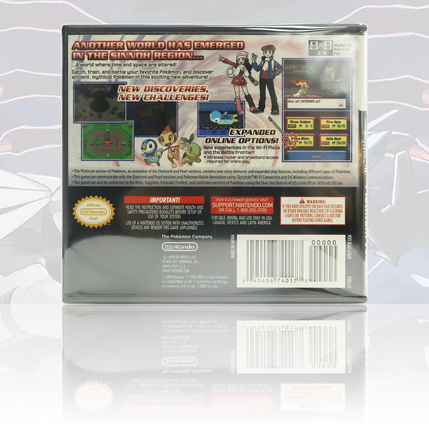 Pokémon Platinum Version – Nintendo DS (USA | English) Romcarts