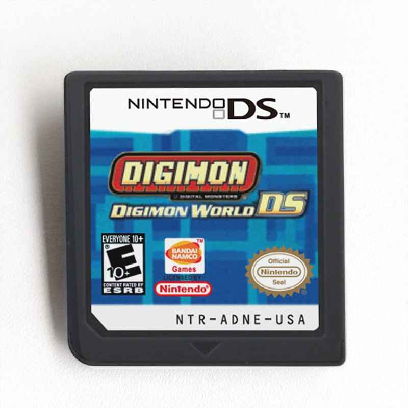 Digimon World Ds Game Case & Cart