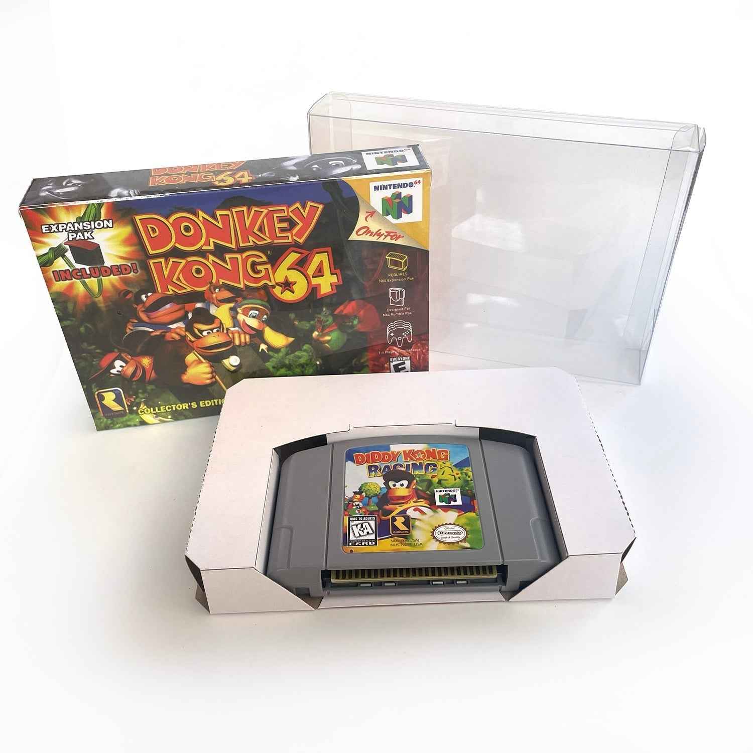 Donkey Kong 64 Game With N64 Case & Cart