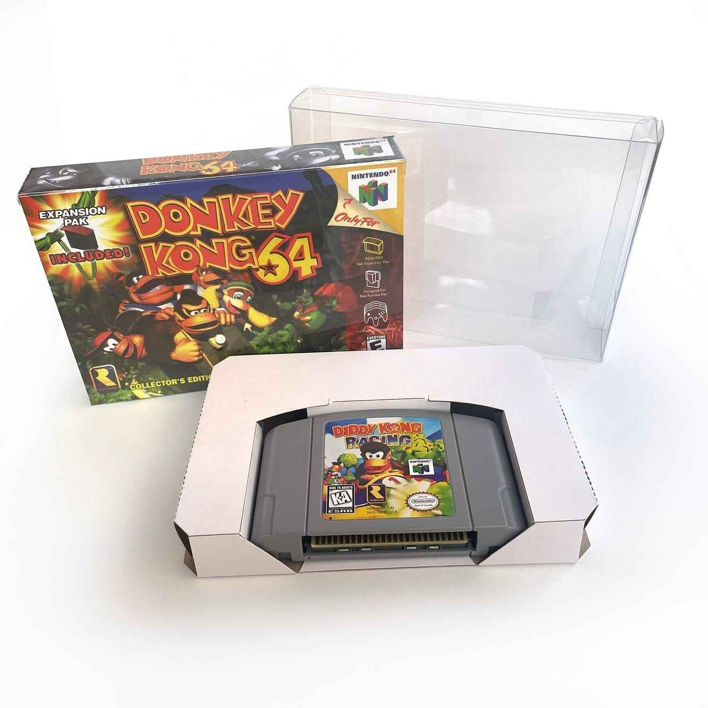 Donkey Kong 64 Game With N64 Case & Cart