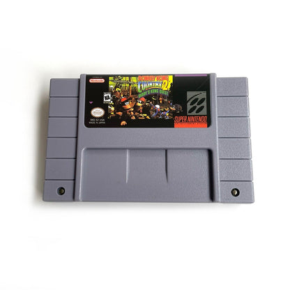 Donkey Kong Country 2: Diddy’s Kong Quest (USA) – SNES Game Cartridge (With Tray, Box & Manual) - Romcarts