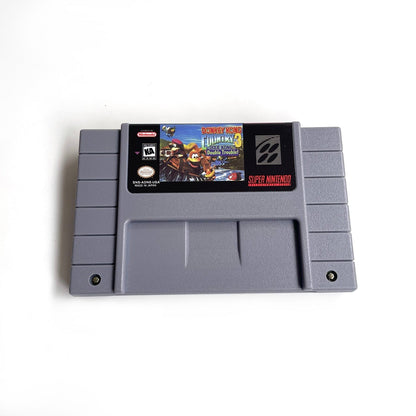 Donkey Kong Country 3: Dixie Kong’s Double Trouble (USA) – SNES Game Cartridge (With Tray, Box & Manual) - Romcarts