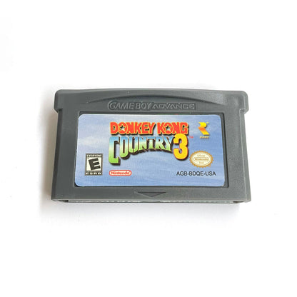 Donkey Kong Country 3 reproduction GBA cartridge – English