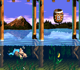 Donkey Kong Country 3: Dixie Kong’s Double Trouble! – SNES in-game screenshot