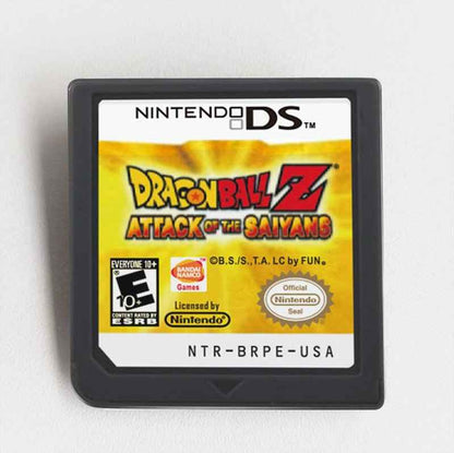 Dragon Ball Z Attack of the Saiyans Game Case & Cart