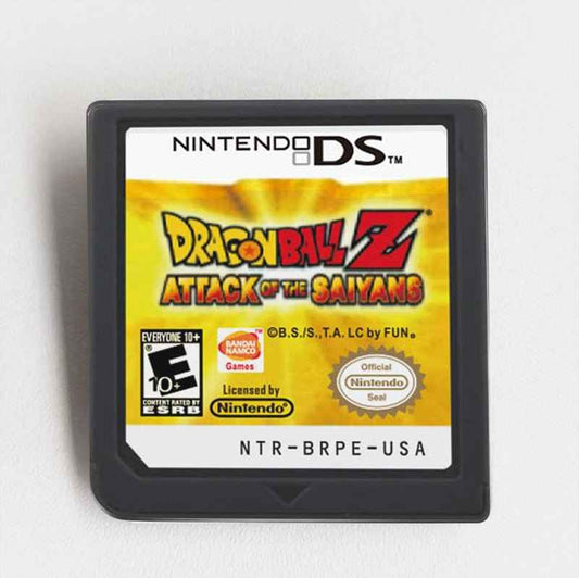 Dragon Ball Z Attack of the Saiyans Game Case & Cart