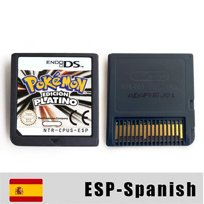 Esp Ita Fra Noe Pokemon Heartgold Soulsilver Platinum Diamond Pearl Nintendo Video Console Game Cardride Case & Cart (EUR)