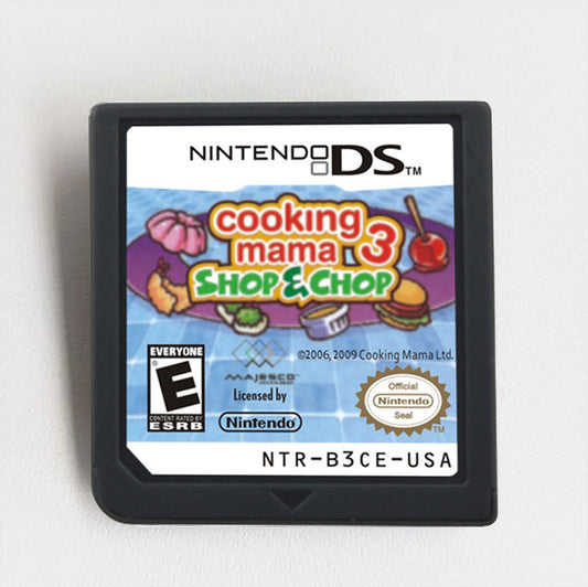 Cooking Mama 3 Ds Shop Cook 100+ Recipes & Multiplayer Fun Game Case & Cart