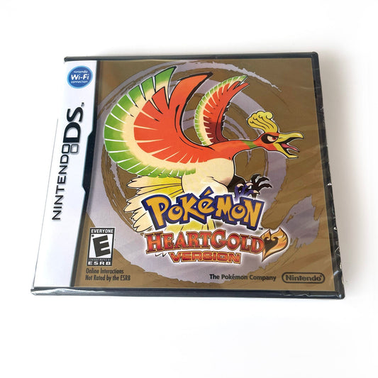 Pokemon Sealed Heartgold Ds Games Case & Cart