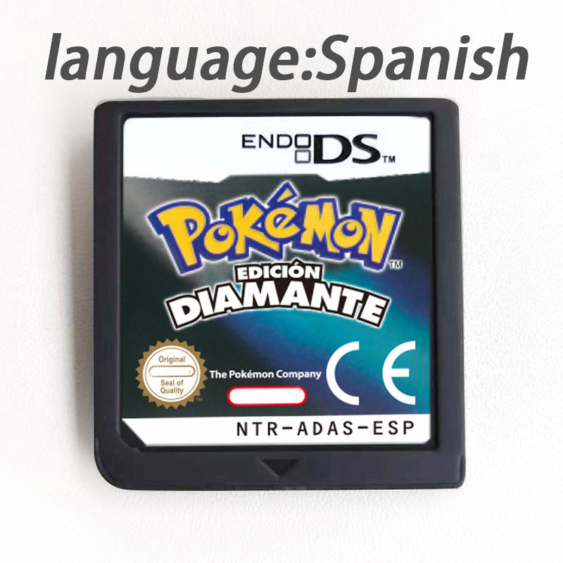 Fra Esp Noe Ita Pokemon Heartgold Soulsilver Platinum Diamond Pearl Version Game Case & Cart (EUR)