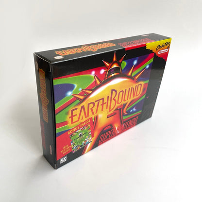 EarthBound – SNES Game Cartridge (With Tray, Box & Manual) - Romcarts