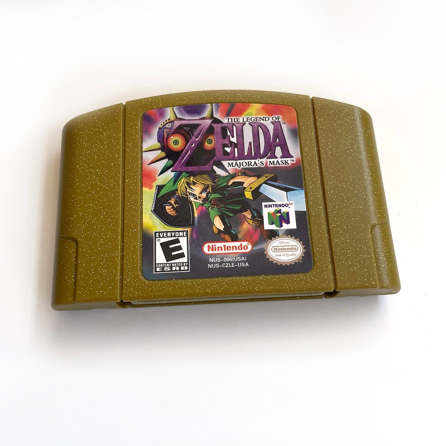 Zelda Major Mask Game With N64 Case & Cart