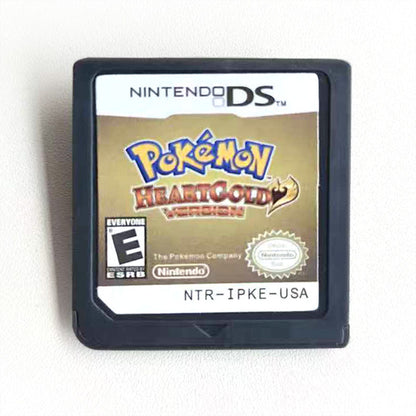 Pokemon Heartgold Version Game Case & Cart