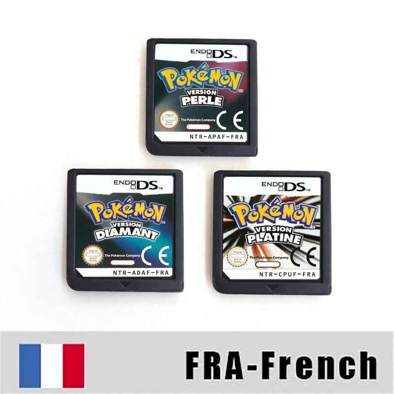 Esp Ita Fra Noe Pokemon Heartgold Soulsilver Platinum Diamond Pearl Nintendo Video Console Game Cardride Case & Cart (EUR)