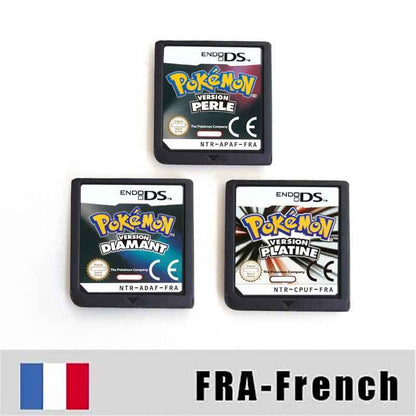 Esp Ita Fra Noe Pokemon Heartgold Soulsilver Platinum Diamond Pearl Nintendo Video Console Game Cardride Case & Cart (EUR)