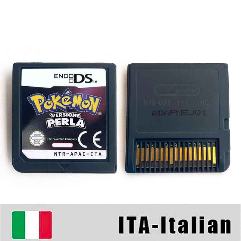 Esp Ita Fra Noe Pokemon Heartgold Soulsilver Platinum Diamond Pearl Nintendo Video Console Game Cardride Case & Cart (EUR)