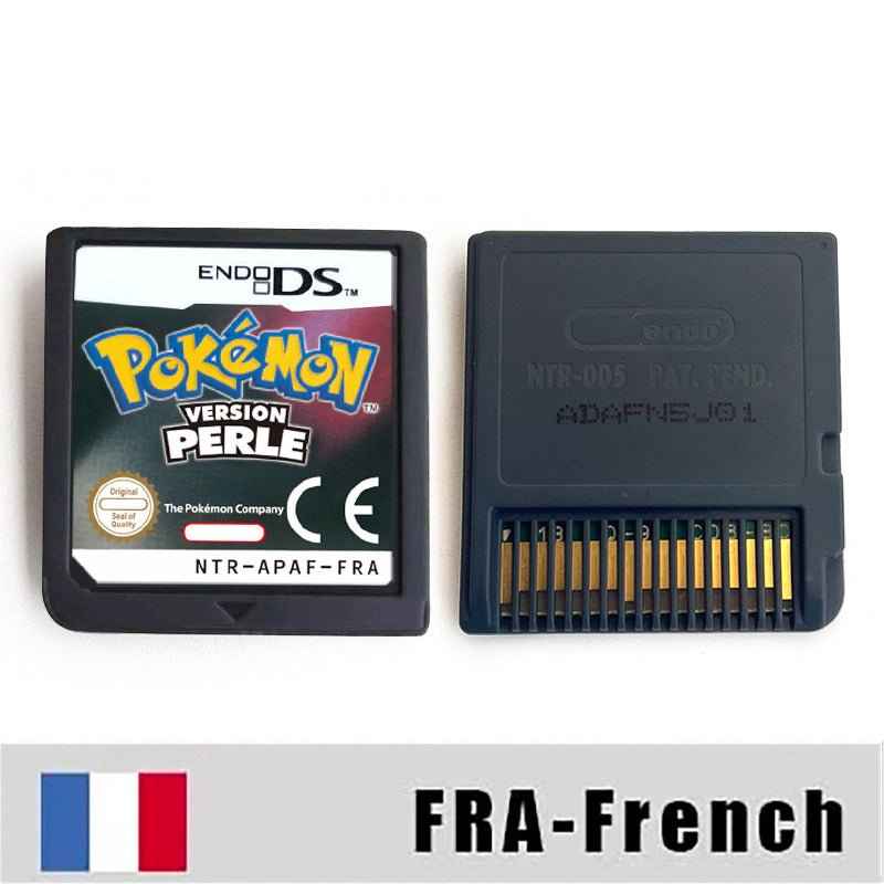 Esp Ita Fra Noe Pokemon Heartgold Soulsilver Platinum Diamond Pearl Nintendo Video Console Game Cardride Case & Cart (EUR)