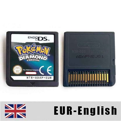 Esp Ita Fra Noe Pokemon Heartgold Soulsilver Platinum Diamond Pearl Nintendo Video Console Game Cardride Case & Cart (EUR)