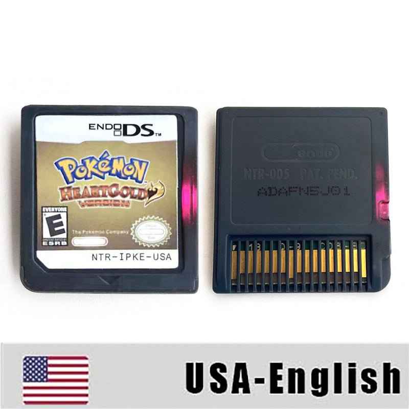 Esp Ita Fra Noe Pokemon Heartgold Soulsilver Platinum Diamond Pearl Nintendo Video Console Game Cardride Case & Cart (EUR)