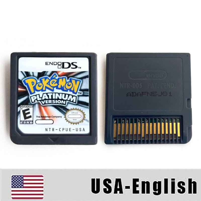 Esp Ita Fra Noe Pokemon Heartgold Soulsilver Platinum Diamond Pearl Nintendo Video Console Game Cardride Case & Cart (EUR)