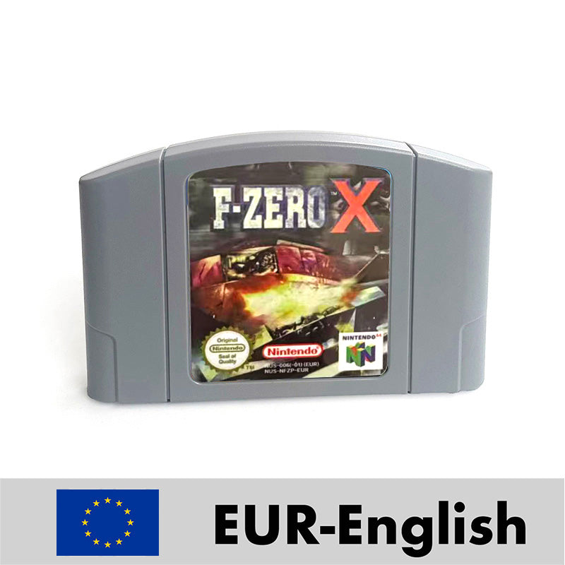 F-Zero X reproduction N64 cartridge – English