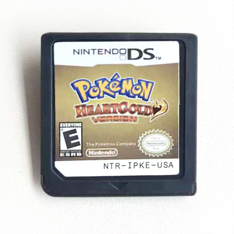 Pokemon Sealed Heartgold Ds Games Case & Cart