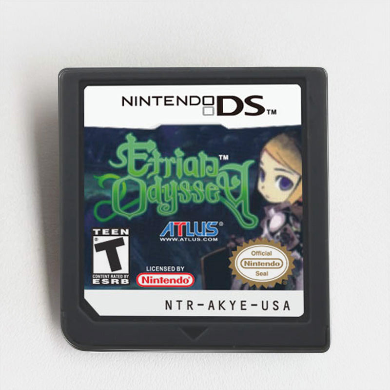 Etrian Odyssey Game Case & Cart