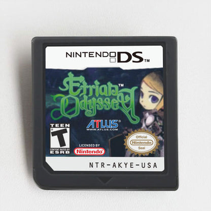 Etrian Odyssey Game Case & Cart