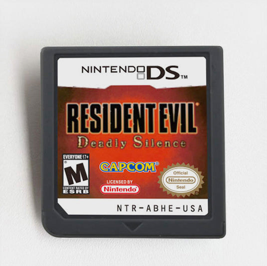 Resident Evil Deadly Silence Game Case & Cart