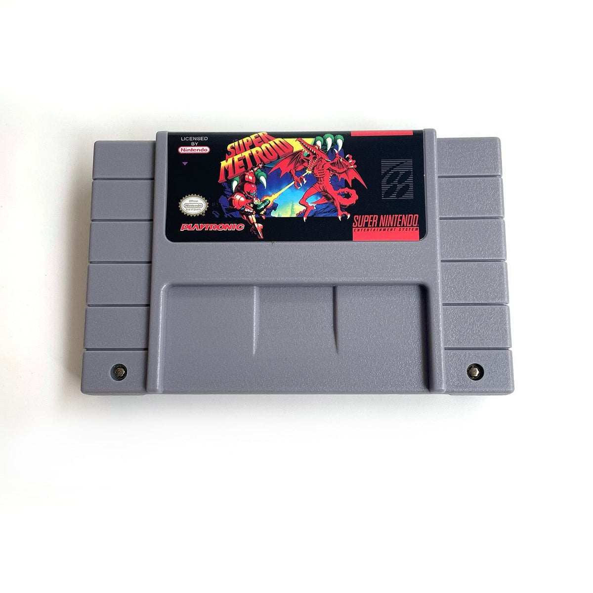 super metroid USA cartridge with tray box manual for SNES super nintendo entertainment system Buy Retro Game