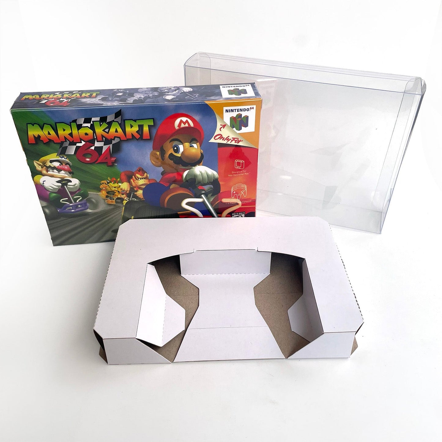 Mario Kart Game With N64 Case & Cart